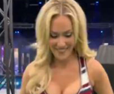 'Cameraman the winner' - Paige Spiranac leaves fans with 'jaws on floor' after posting busty bouncing Super Bowl footage