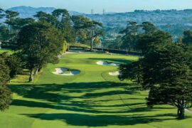 This iconic club's primary clubhouse is 10 miles from the course