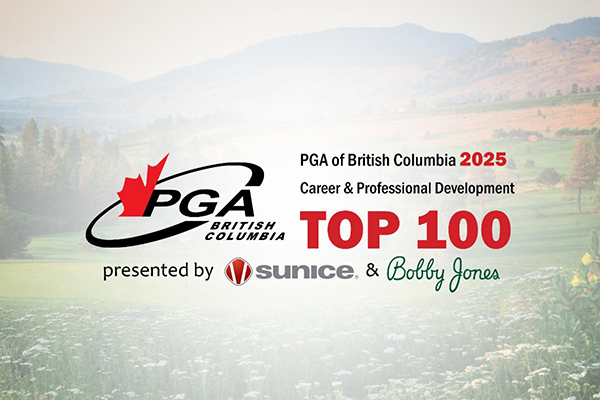 Four local golf pros among top 100 for development