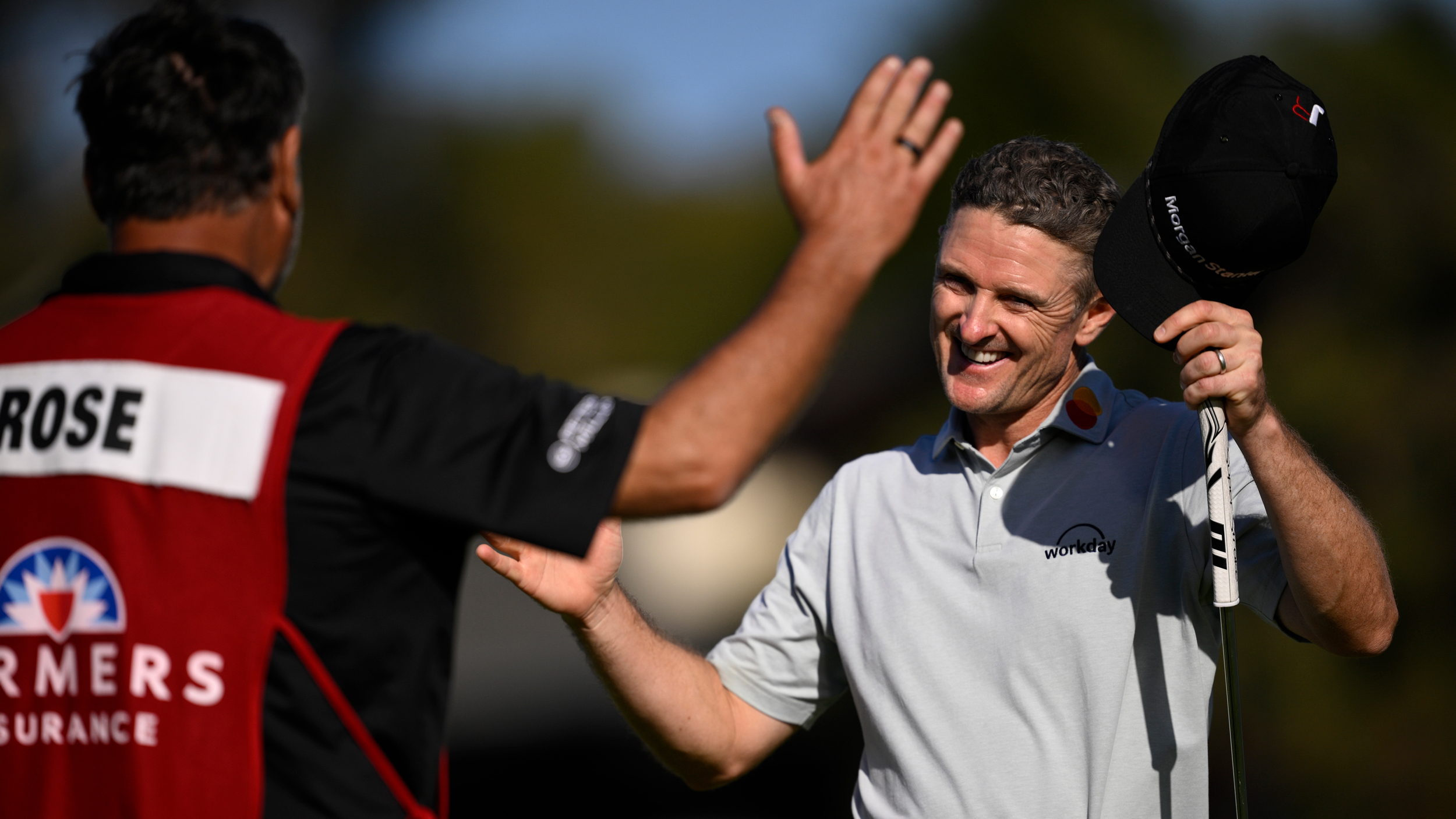 Justin Rose at the Farmers Insurance Open