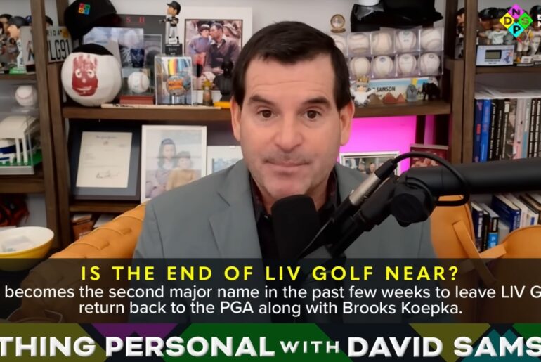 Amid losses and defections, David Samson thinks 'the LIV tour is over'