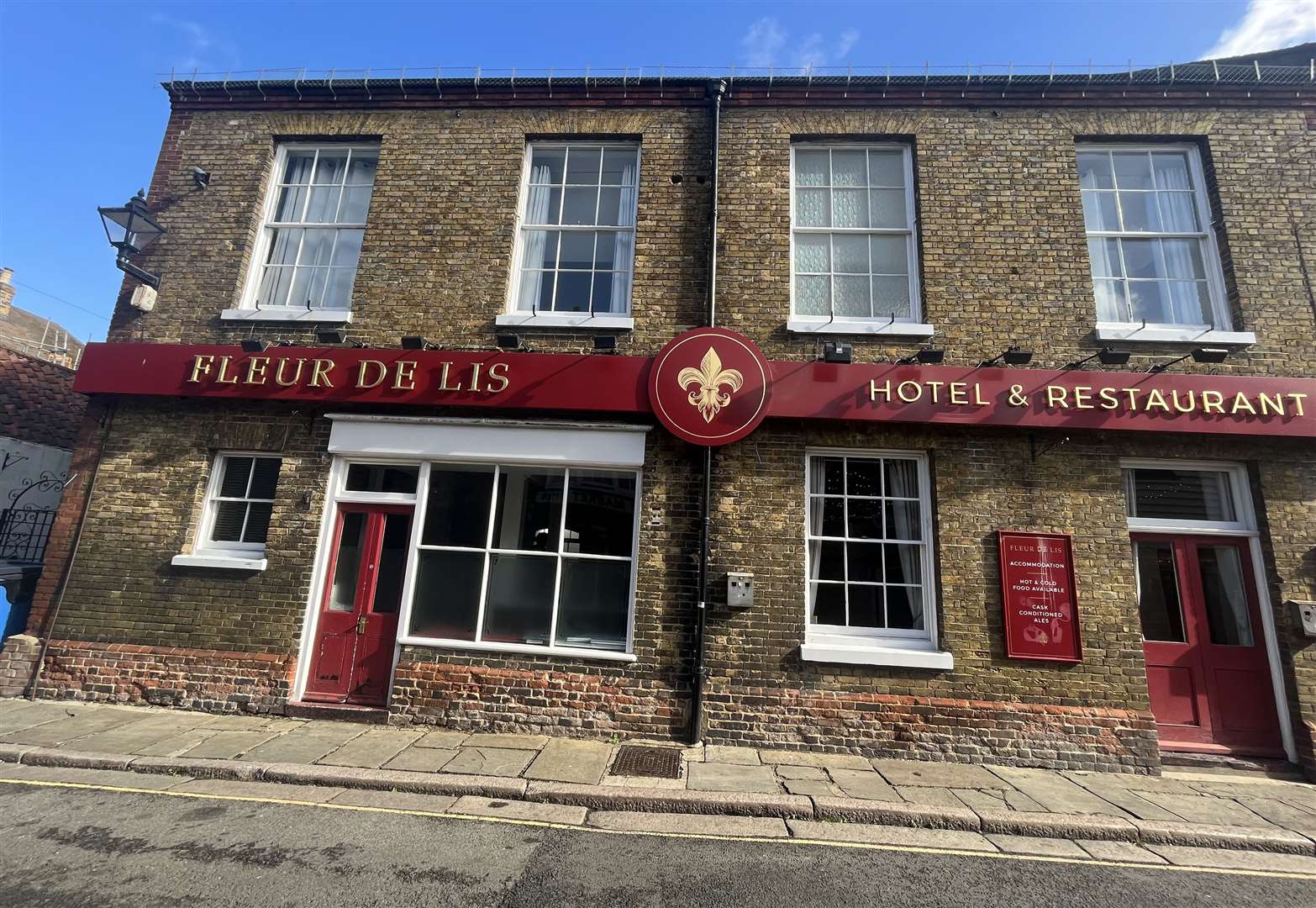 Fleur De Lis in Delf Street, Sandwich, will soon reopen with renovations currently underway