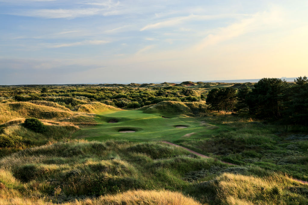 Royal Birkdale par-3 12th hole pictured