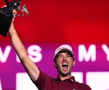 Elvis Smylie wins on LIV Golf debut in Saudi Arabia, holding off Jon Rahm under lights