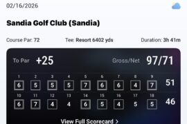 I finally broke 100 after 3 years.