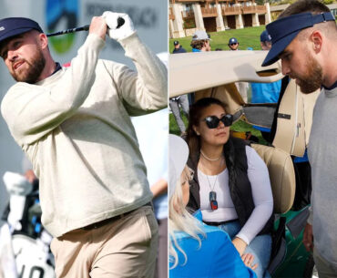 Travis Kelce Accidentally Hits Woman with a Golf Ball, Then Checks on Her, at Pebble Beach Pro-Am: ‘You Alright?’