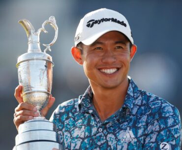 A photo of golfer Collin Morikawa