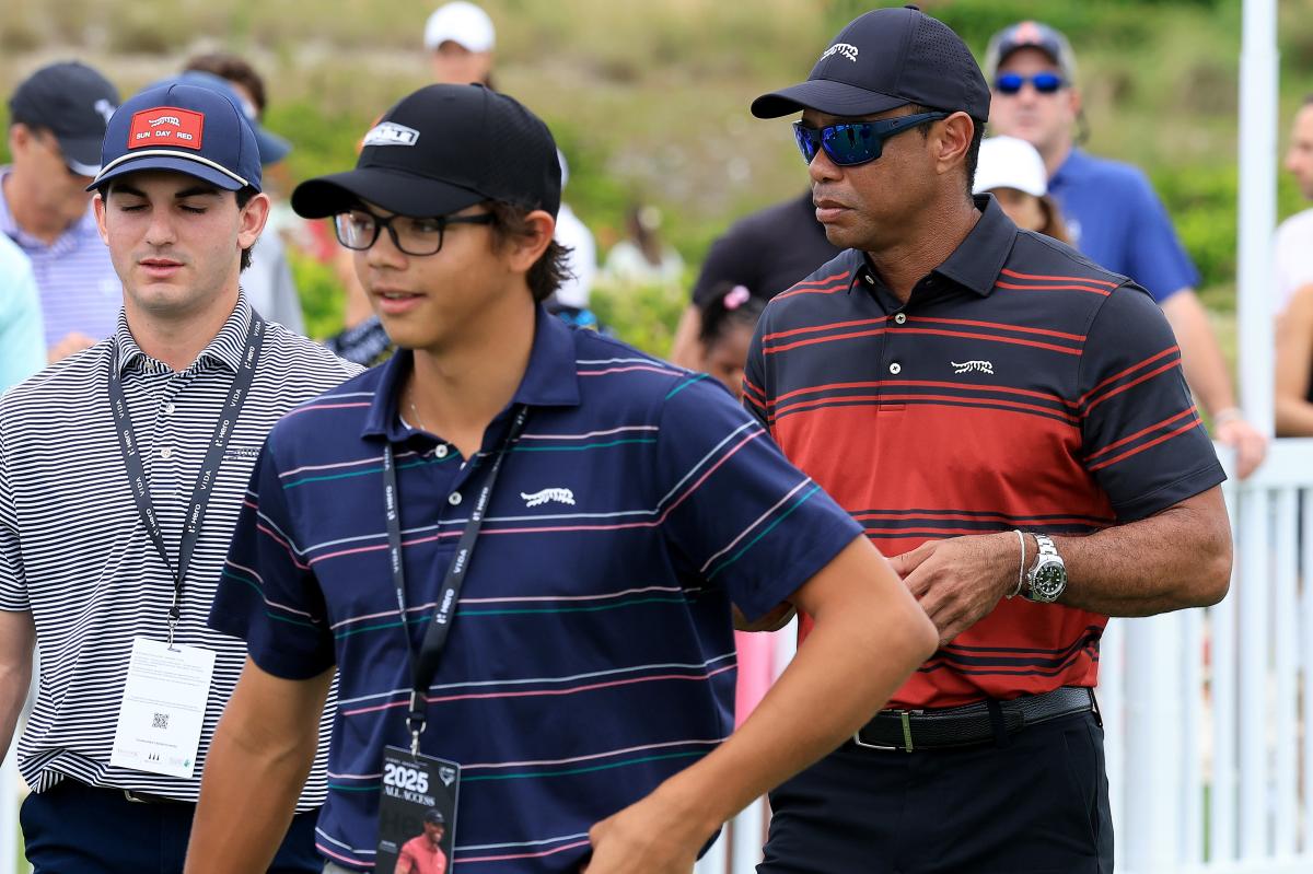 Tiger Woods' son Charlie makes his college golf decision