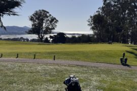 Not a bad view—$15 twilight for 18 holes in California