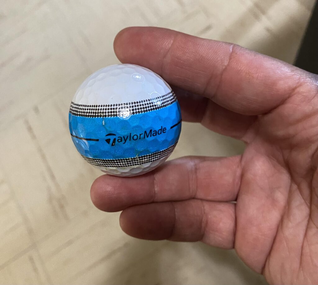 First time not losing a ball.