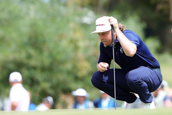 Cameron Smith in action at LIV Adelaide.