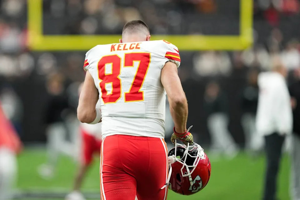 Travis Kelce on January 4, 2026 Getty