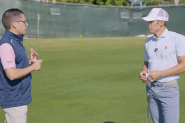 Inside Vokey SM11 wedge fitting with Aaron Dill