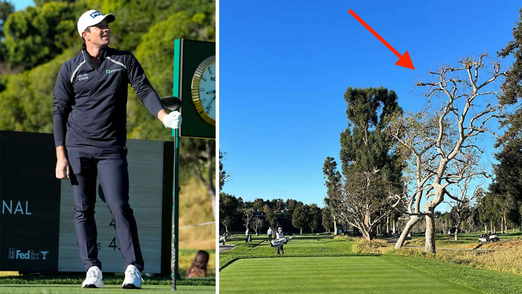 Riviera shut down Viktor Hovland’s sneaky shortcut. He’s not amused Riviera shut down Viktor Hovland's sneaky shortcut. He's not amused