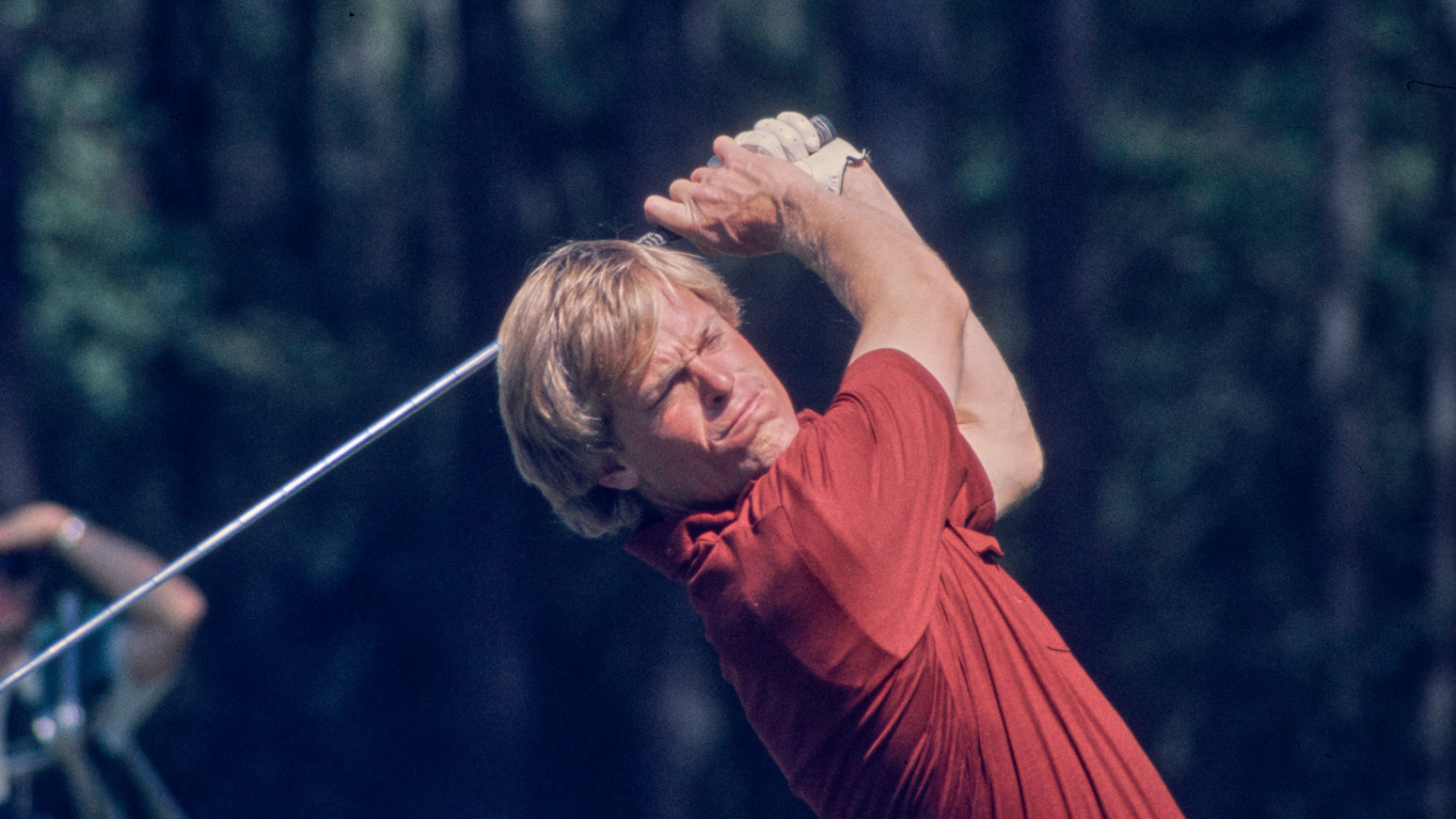 golfer Johnny Miller at The Masters