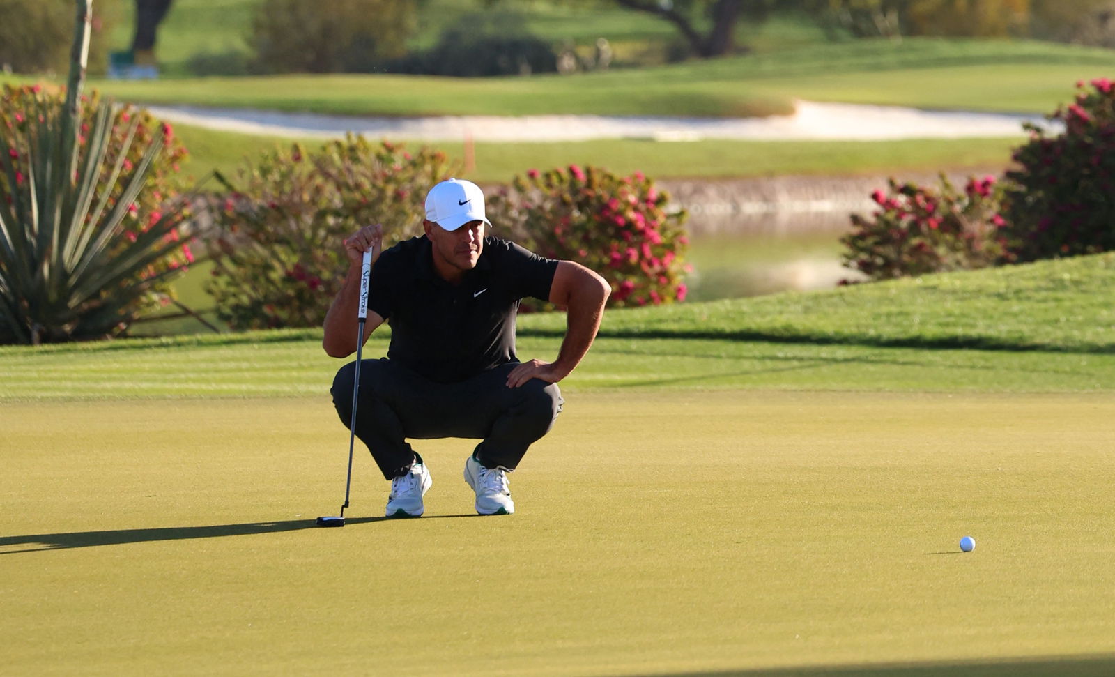 Koepka struggled on the greens