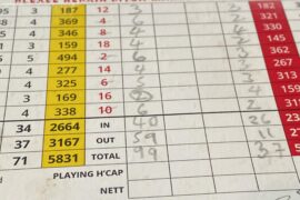 Broke 100 for the first time with a wild back 9!