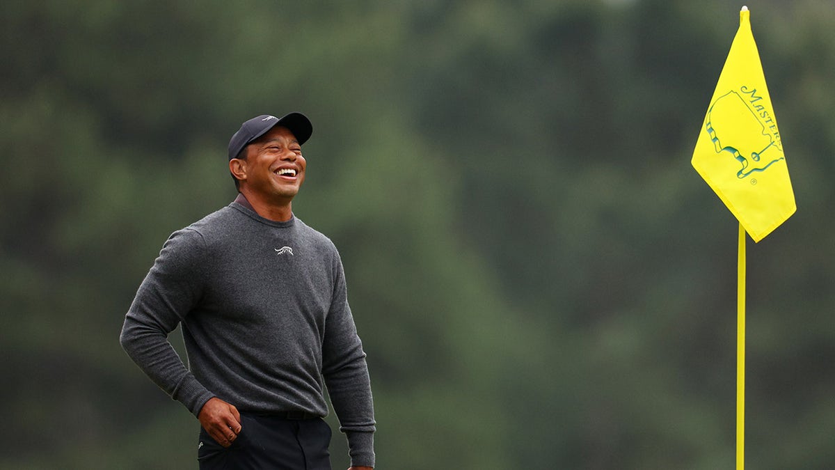 Tiger Woods at Augusta National Golf Club