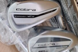 First set of new irons! (And wedge) Start of 3rd year golfing regularly, I figured I'd treat myself!