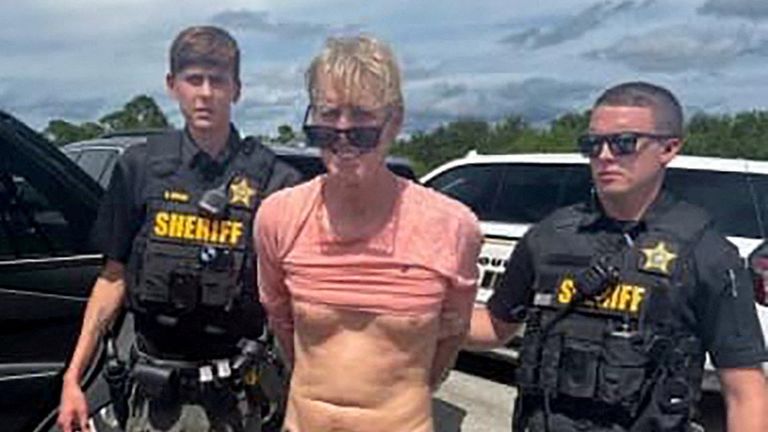 Routh was arrested the same day. Pic: Martin County Sheriff's Office