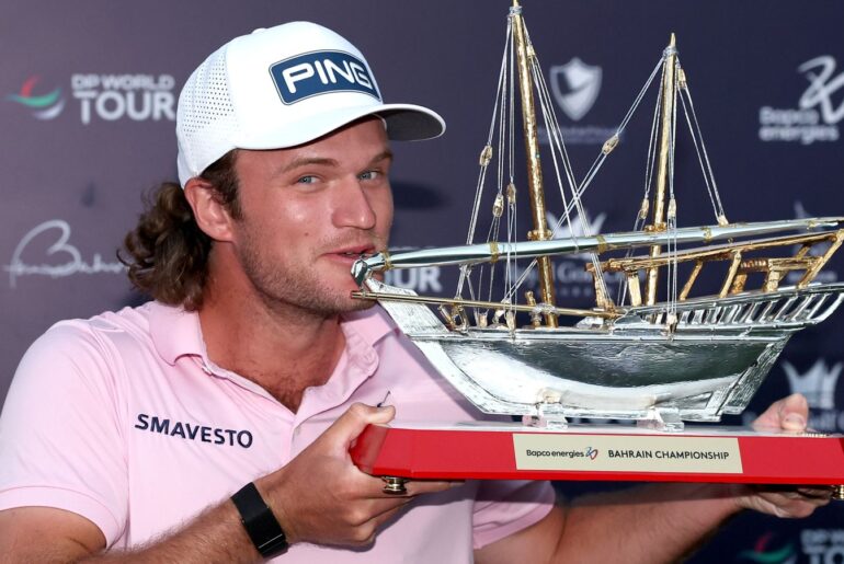 Freddy Schott claimed his maiden DP World Tour title at the Bahrain Championship on Sunday