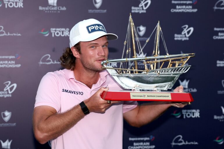 Freddy Schott defeats Calum Hill, Patrick Reed in wild Bahrain playoff