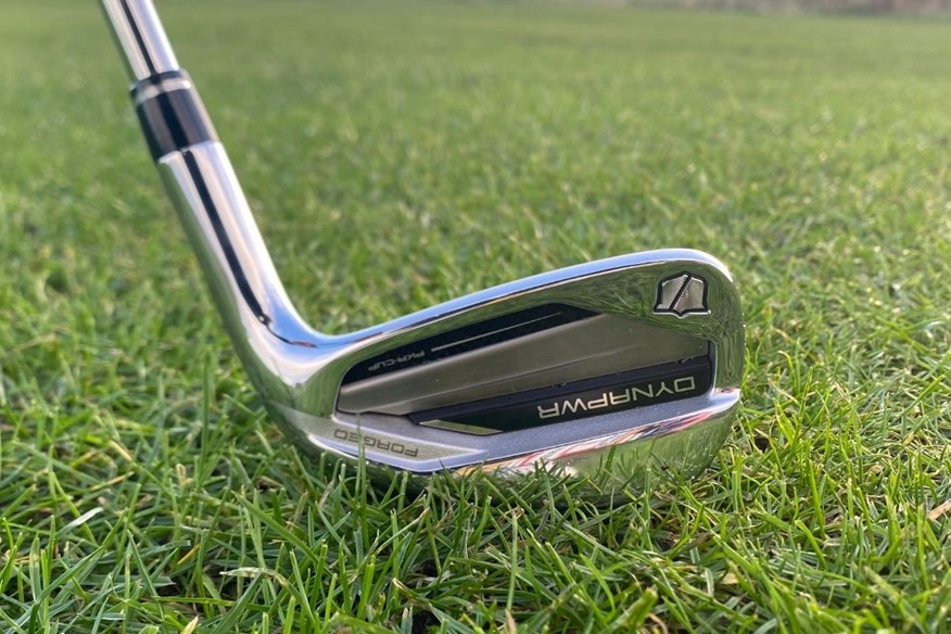 The Wilson Dynapower Forged 2026 golf iron has a cavity injected with TE-031 urethane