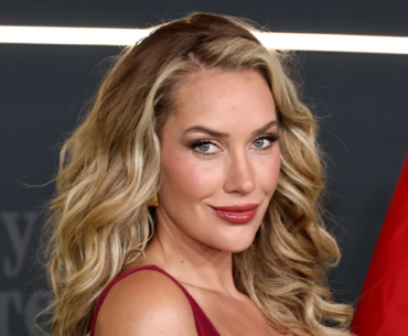 Paige Spiranac Styles Spring-Ready Striped Dress for Exciting Grass League Announcement