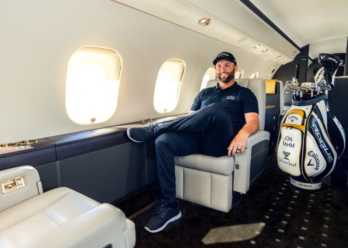 Rahm's act of class came after LIV Golf stars were caught up in the scary Middle East scenes