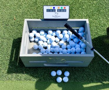 68° with a strong breeze was the perfect day to get out and bang some balls. Unfortunately we were on the mats today, but at least I wasn't workin!