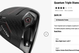 Golf Club Sticker Shock