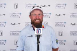 Shane Lowry Takes the Lead After Round 3 | Cognizant Classic Interview (PGA National)