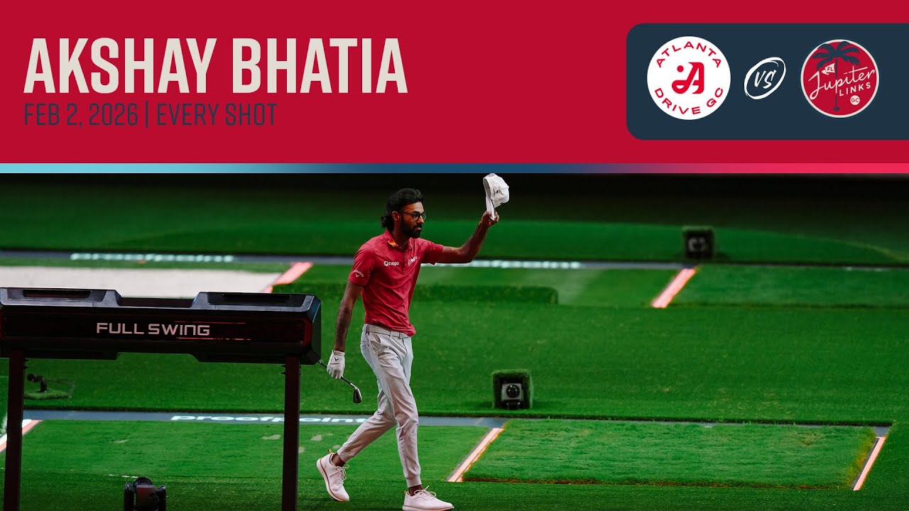 Akshay Bhatia | Match No. 7 | Every Shot Akshay Bhatia | Match No. 7 | Every Shot