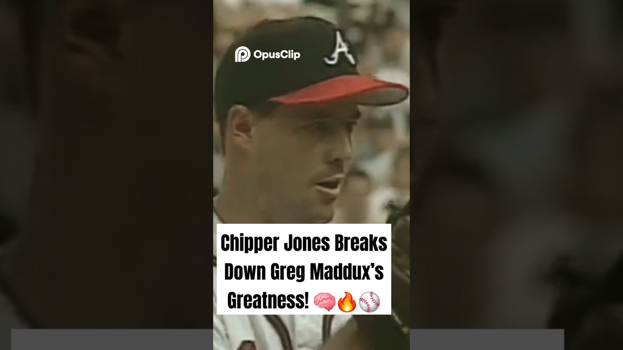 Chipper Jones Breaks Down Greg Maddux’s Greatness! 🧠🔥⚾