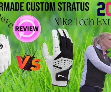 TaylorMade Stratus Soft vs. Nike Tech Extreme VII | The Ultimate Hybrid Glove Battle!
