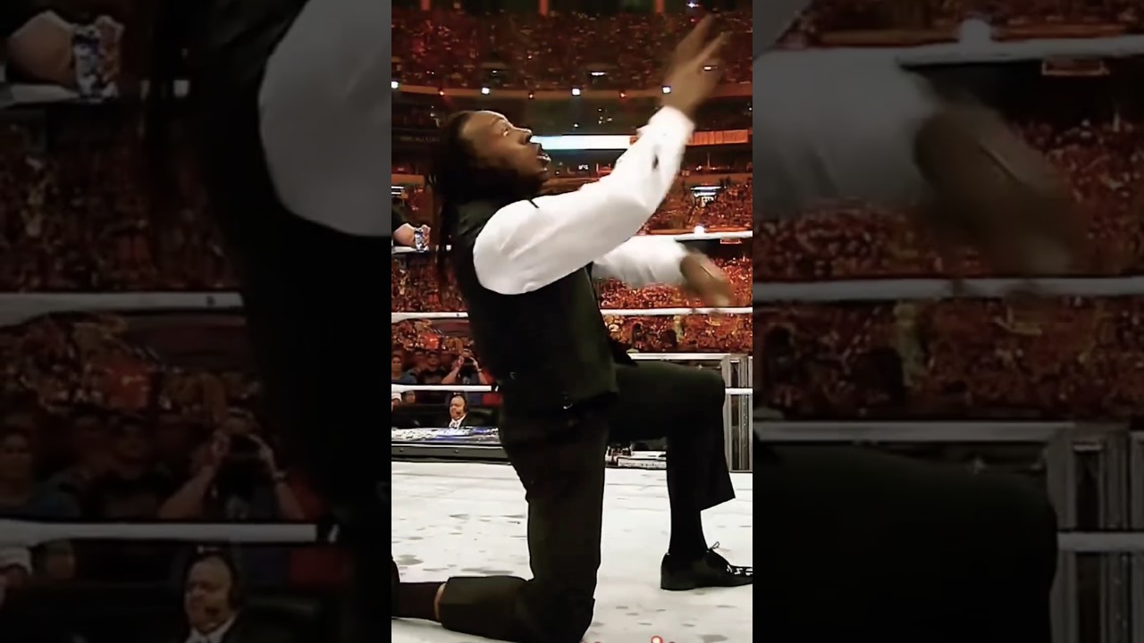 "Who did Booker T's Spinaroonie best? #wwe #bookert #wrestling #ytshorts #youtubeshorts"
