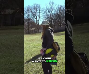 Single Mom's Secret Cat Chats Revealed on Disc Golf Course!