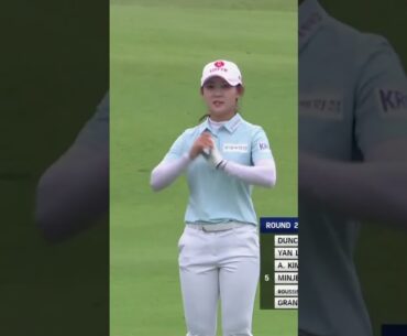 이게 들어간다고?! 황유민의 어메이징 이글!!🦅🦅 #shorts #lpga #golf #골프 #황유민