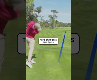 Top 5 Bryan Bros Golf Shots! ✋