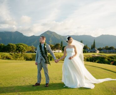 Elegant Golf Course Wedding | Kauai's Princeville Makai