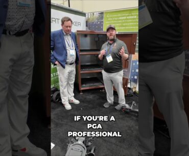 Golf Courses Have an Electric Push Cart Storage Problem - The Cart Locker Fixes That!