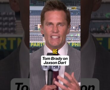 Jaxson Dart has everything Tom Brady wants in a QB 😤 #NFL #Giants