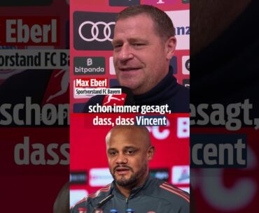 Emotionale Eberl-Worte nach Kompany-Rede I #shorts