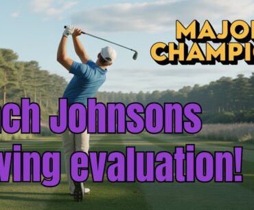 Zach Johnson Ryder Cup Captain golf swing evaluation!