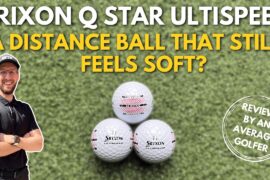 SRIXON Q STAR ULTISPEED REVIEW! A Distance Ball That Still Feels Soft!