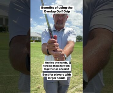 Master the Overlap Golf Grip for Control #GolfTips #GolfGrip