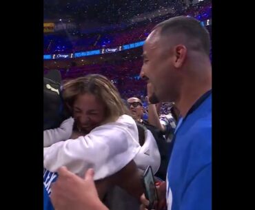 Shai and his wife Hailey after he won the Finals ❤️