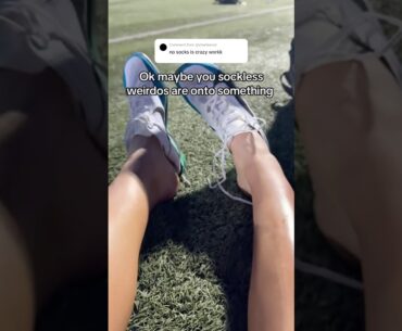 Spikes With No Socks Hit Different!