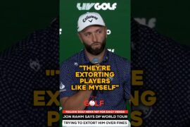 Jon Rahm won't pay up! #golf #rydercup