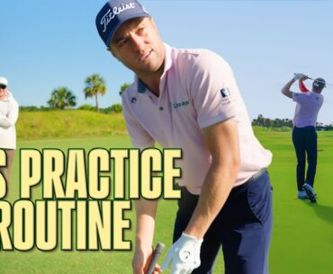 A Full Range Session With Justin Thomas